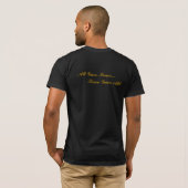 Gold Star-families eer T-shirt (Achterkant volledig)