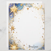 Gold Star Fantasy Briefhoofd (Voorkant / Achterkant)