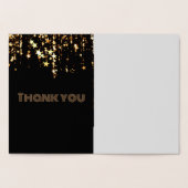 Gold star folie bedankjes kaarten (Binnen)