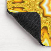 Gold Star Fractal Mousepad Muismat (Hoek)