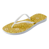 Gold Star Fractal Teenslippers (Schuin)