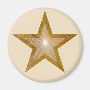 Gold Star fridge magnet