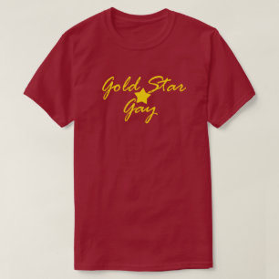 GOLD STAR GAY T-SHIRT