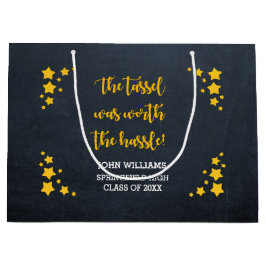 Gold Star gepersonaliseerd Afstuderen Groot Cadeauzakje