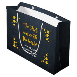 Gold Star gepersonaliseerd Afstuderen Groot Cadeauzakje