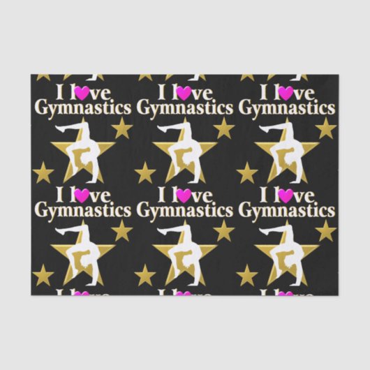 GOLD STAR GYMNAST TISSUEPAPIER (Voorkant)
