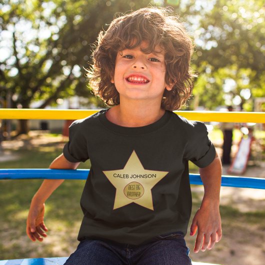 Gold Star Hollywood Superlatief Kinder T-shirt