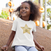 Gold Star Hollywood Superlatief Kinder T-shirt