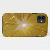 "Gold" Star iPhone hoesje (Achterkant (horizontaal))