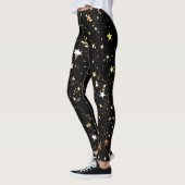 Gold Star Leggings - Comfortabel en stijlvol (Links)