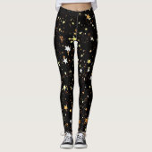 Gold Star Leggings - Comfortabel en stijlvol (Voorkant)