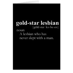 GOLD STAR LESBIAN (definitie)
