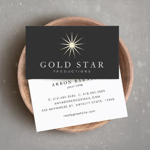 Gold Star Logo Visitekaartje