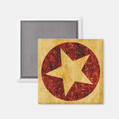 Gold Star Magneet (Voorkant / Achterkant)