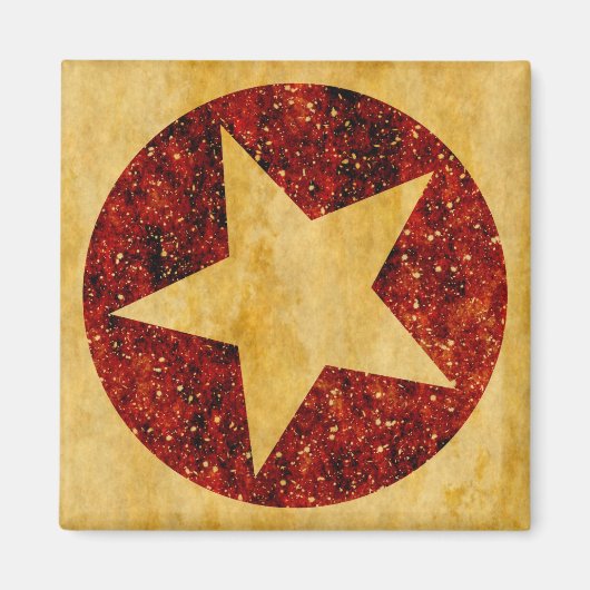 Gold Star Magneet (Voorkant)