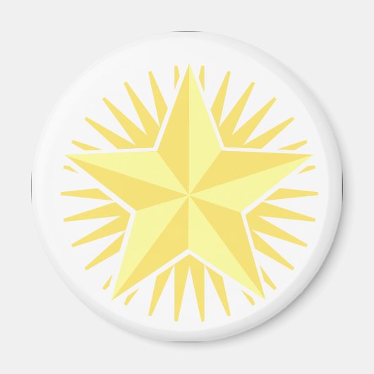 Gold Star Magnet (Voorkant)