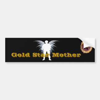 Gold Star-moeder Bumpersticker