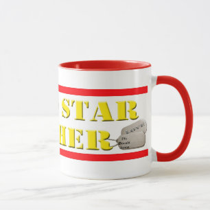 Gold Star Moeder Coffee Cup Mok