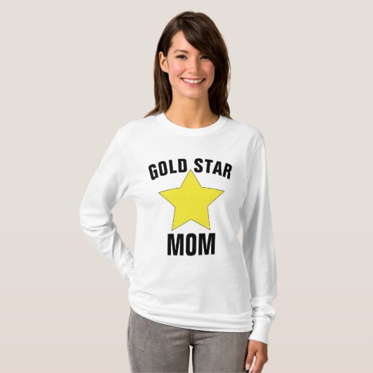 GOLD STAR MOM T-shirts, Gevallen Soldaat T-shirt (Voorkant volledig)