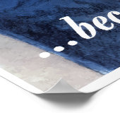 Gold Star — omdat iemand praat — Border Poster (Hoek)