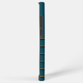 Gold Star op Blauwgroen Samsung Galaxy Hoesje (Rechterkant)