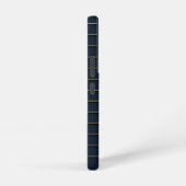 Gold Star op Navy Blue Samsung Hoesjes Galaxy Hoesje (Rechterkant)