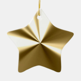 Gold Star Ornament