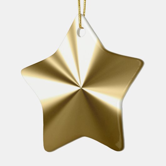 Gold Star Ornament (Links)