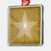 Gold Star-ornament Metalen Ornament (Links)