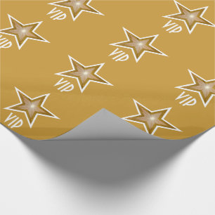 Gold Star print VIP Gold Cadeaupapier