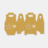 Gold Star print VIP gouden doos Bedankdoosjes (Uitgevouwen)