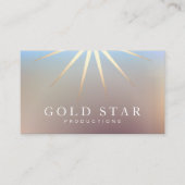 Gold Star Professional-Visitekaartje Visitekaartje (Voorkant)