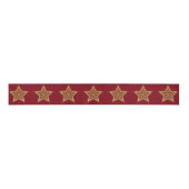 Gold Star Ribbon Grosgrain Lint (Voorkant)