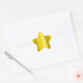 Gold Star Ster Sticker (Envelop)
