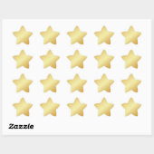 Gold Star Ster Sticker (Vel)