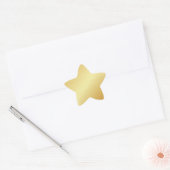 Gold Star Ster Sticker (Envelop)