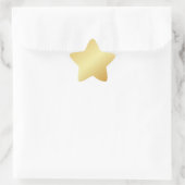 Gold Star Ster Sticker (Tas)