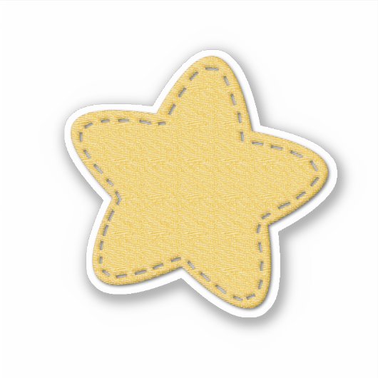 Gold Star Sticker (Voorkant)