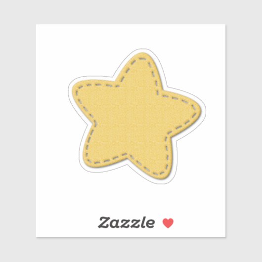 Gold Star Sticker (Vel)