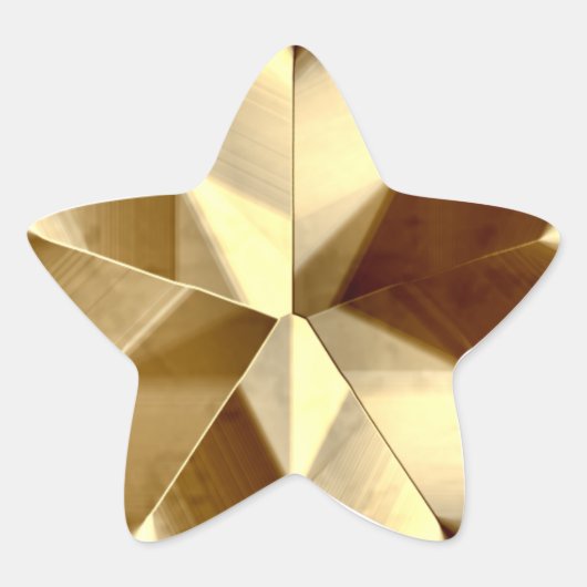 Gold Star Sticker (Voorkant)