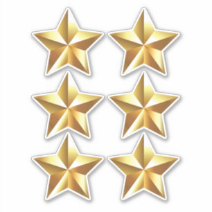 Gold Star Sticker