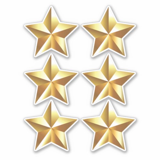 Gold Star Sticker (Voorkant)