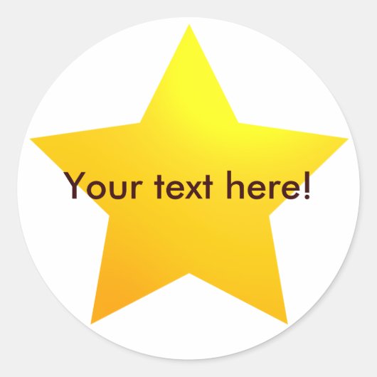 Gold Star stickers (Voorkant)