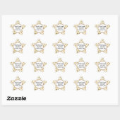Gold Star-Stickers Ster Sticker (Vel)