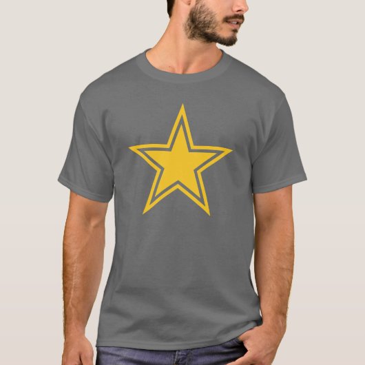 Gold Star T-shirt (Voorkant)