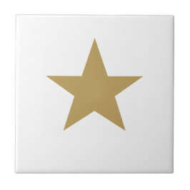 Gold Star Tegeltje