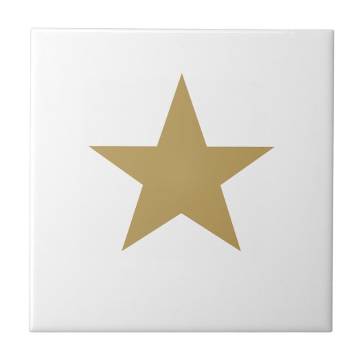 Gold Star Tegeltje (Voorkant)