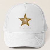 Gold Star 'two tone' vrachtwagenchauffeur 'Merry K Trucker Pet (Voorkant)