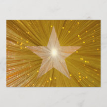 Gold Star-uitnodiging