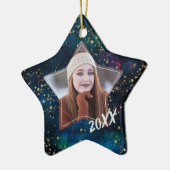 Gold Star Universe Afstuderen Ornament (Links)